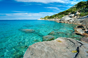 Cala Rossa, Favignana, Egadi, Sizilien