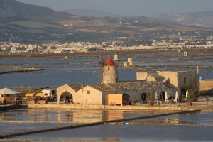 Molinos de salinas de Trapani y Paceco